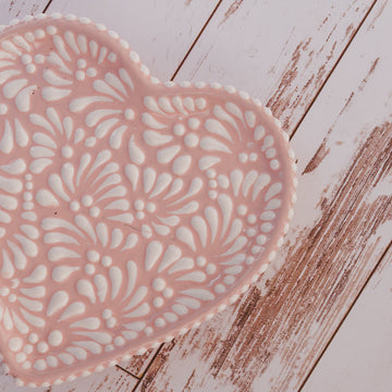 Sweet Roses - Heart Plate