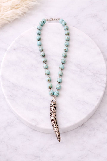 Antique Turquoise Necklace
