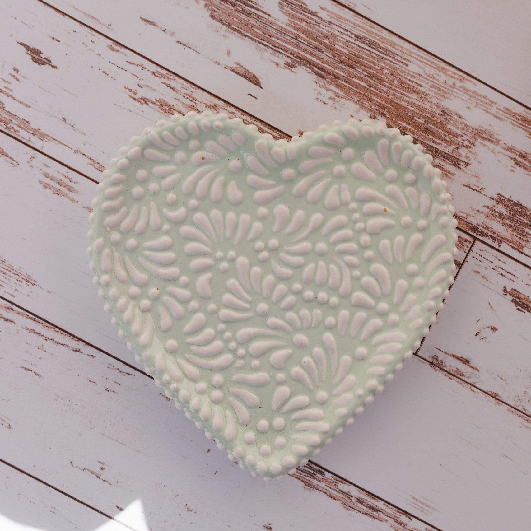 Tifany Calm - Heart Plate