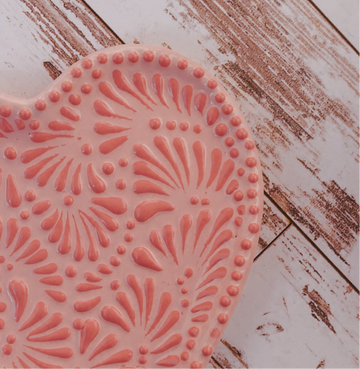 Pink Dream - Heart Plate