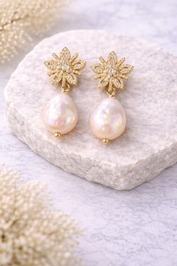 Pearl Earrings - 1