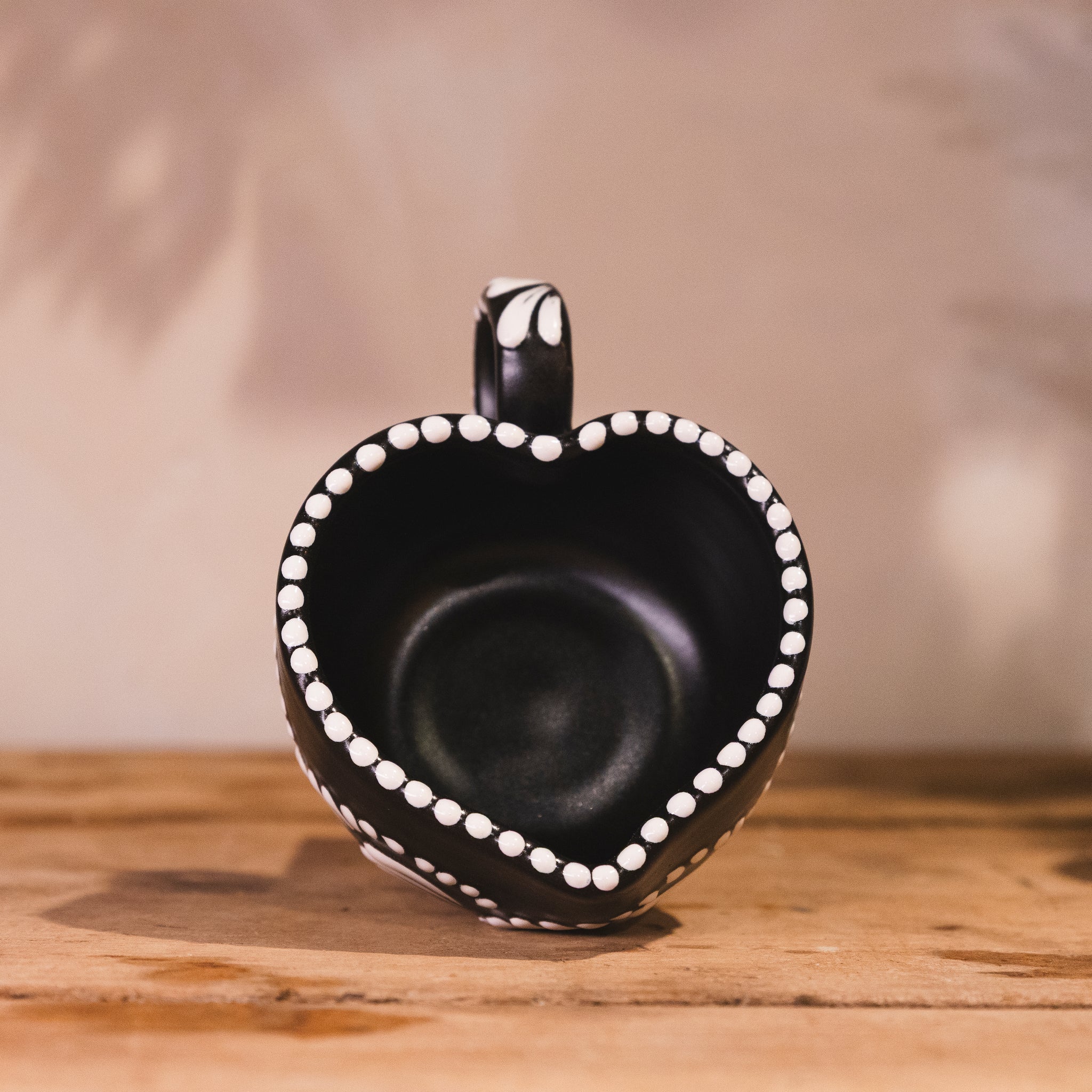 Night Wave Heart Mug