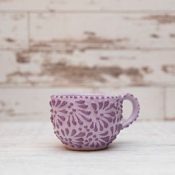 Grape Pie Heart Mug - Medium Size