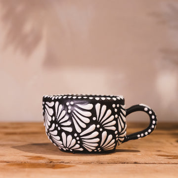 Night Sky Heart Mug