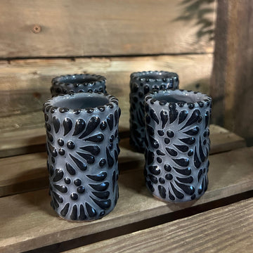 Midnight Elegance - Heart Shot Glass / 1 piece