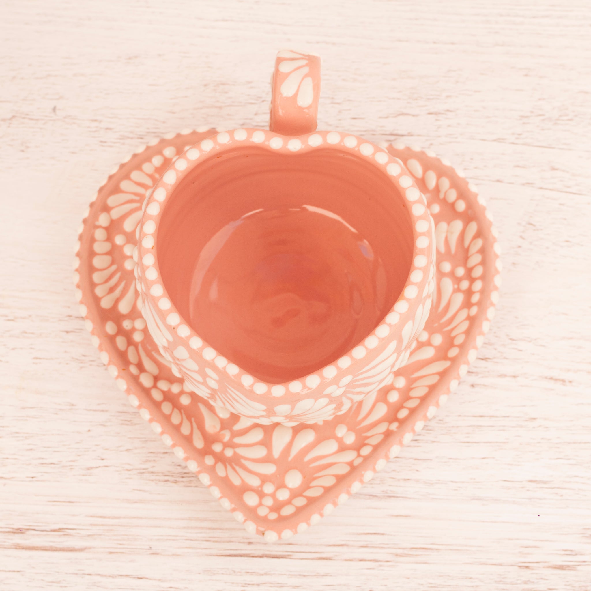 Pink Sweet Love - Heart Mug & Plate