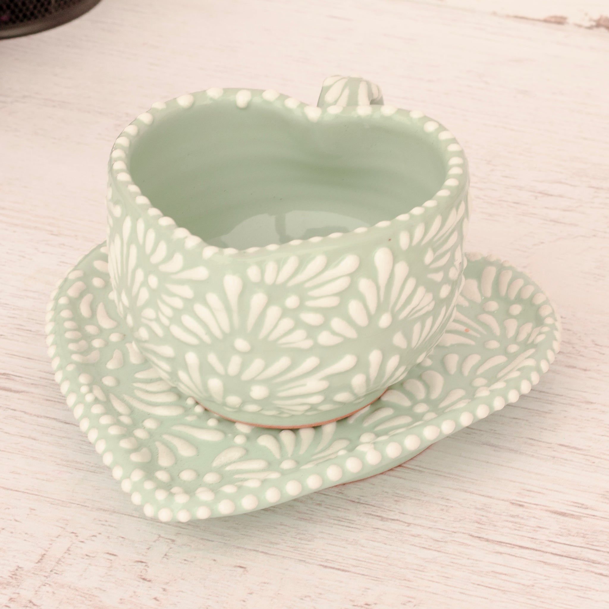 Tiffany Breeze - Heart Mug & Plate