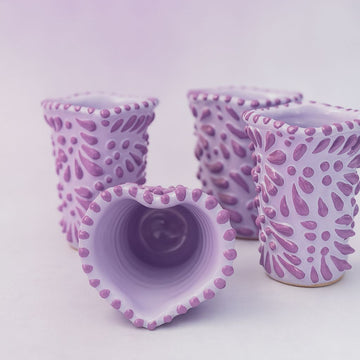 Grape Pie Heart Shot Glass / 1 Piece