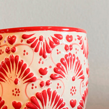 Splashing Red Love Lechero